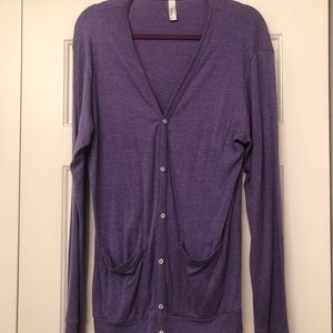 American Apparel Button Down Cardigan